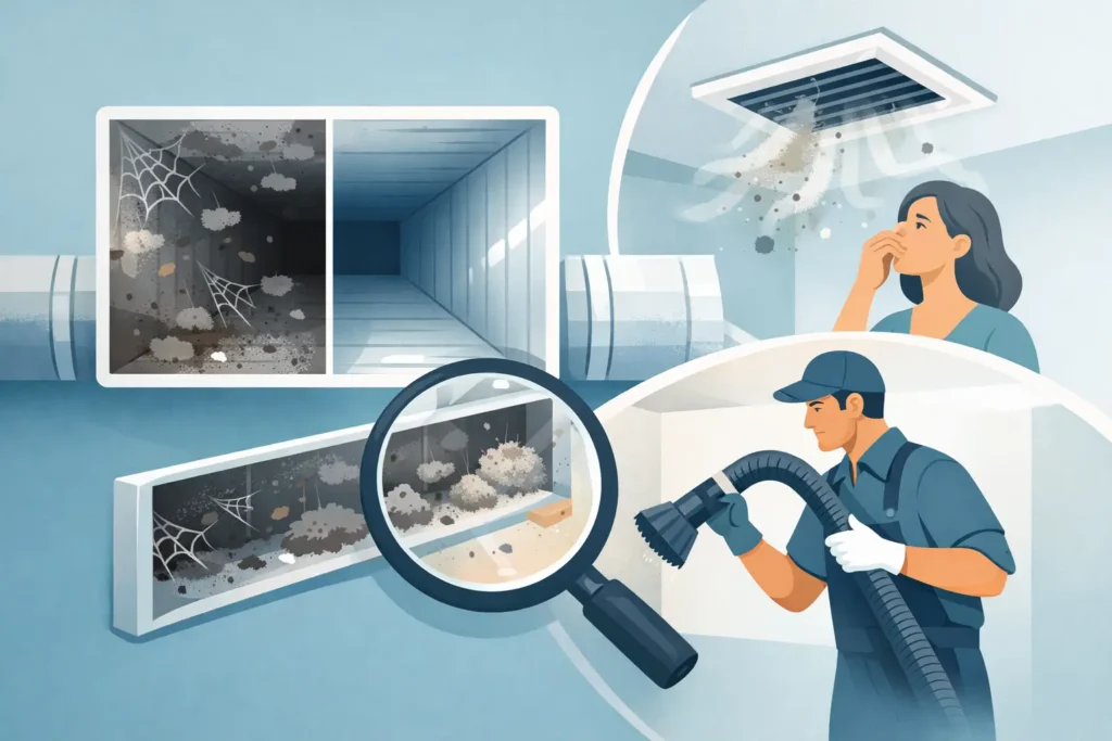 How to Tell if Ducts Need Cleaning