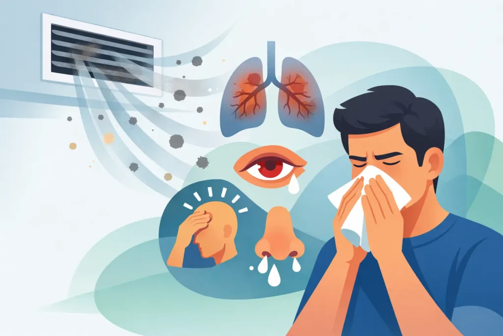 Allergy Symptoms From Dirty Vents Explained