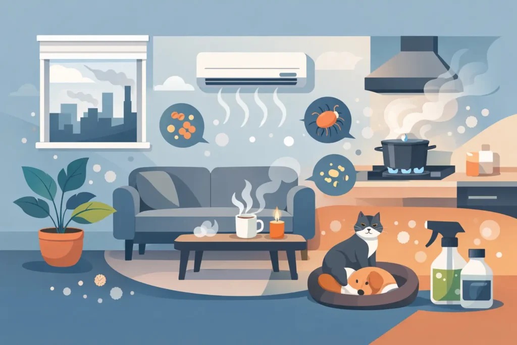 Guide to Indoor Air Pollutants in Your Home