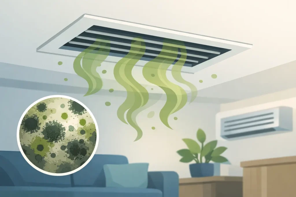 Mold Smell From Air Vents? What It Means