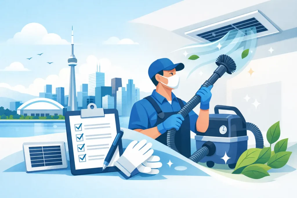 Toronto Duct Cleaning Checklist for Safer Air