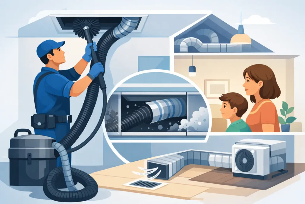 What Happens During Duct Cleaning at Your Home?