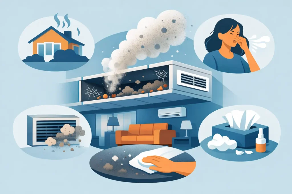 9 Best Signs of Dirty Ductwork at Home