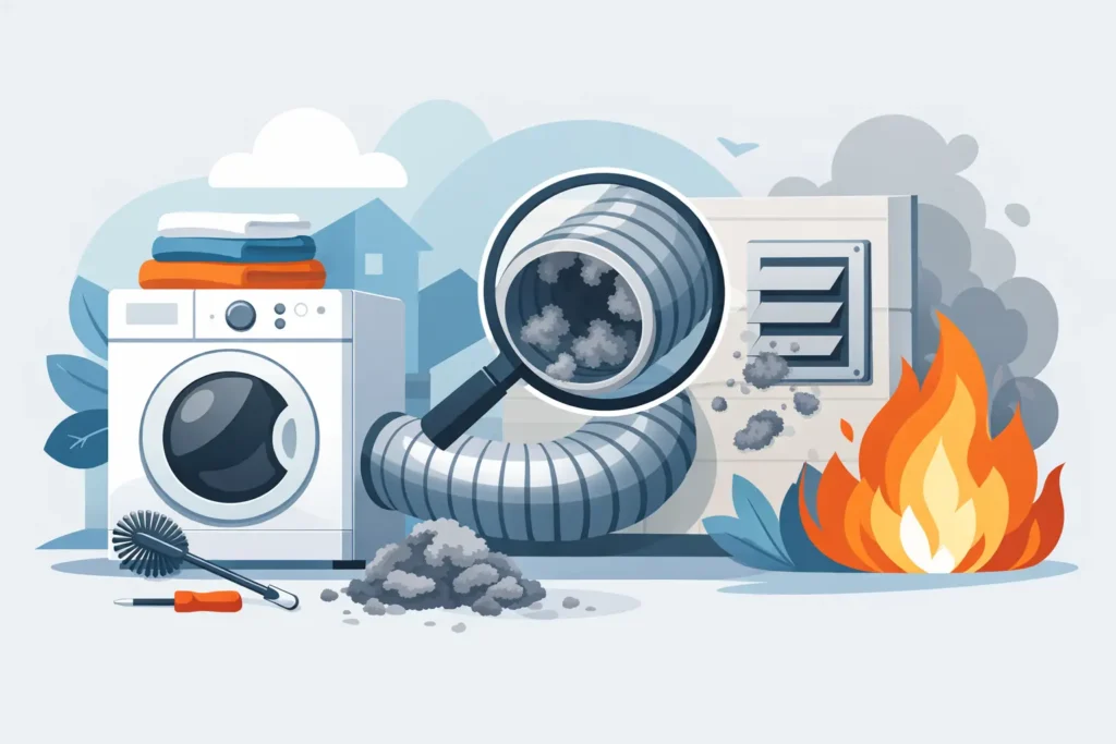 How to Maintain Dryer Vents and Prevent Fires