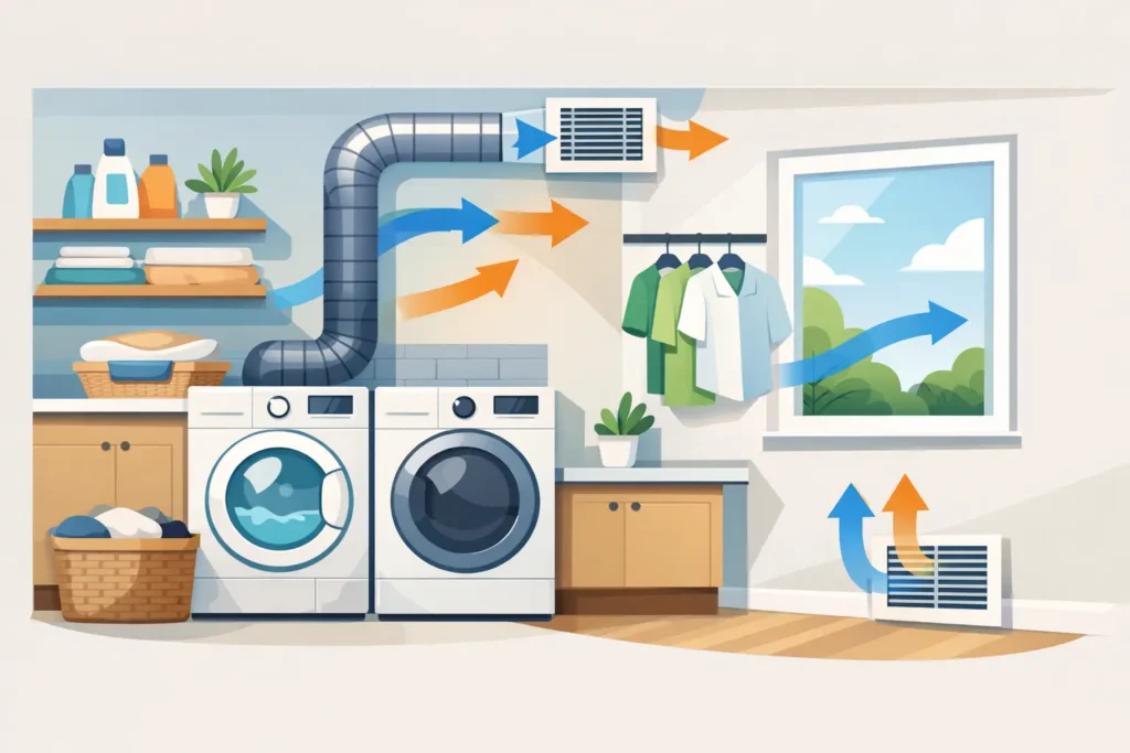 Laundry Room Ventilation: What Your Home Needs
