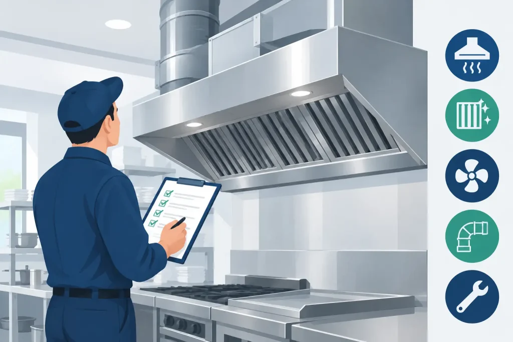 Commercial Exhaust System Maintenance Checklist