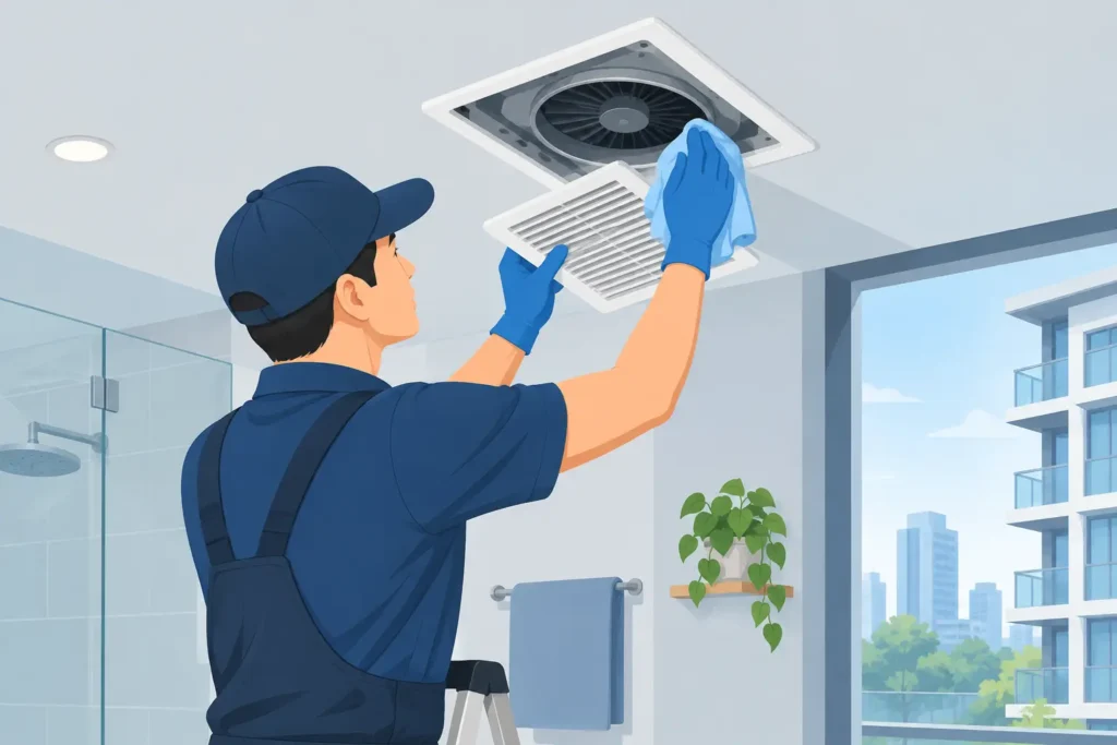 How to Maintain Condo Exhaust Fans Safely