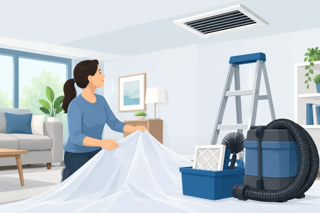 How to Prepare for Air Duct Cleaning at Home
