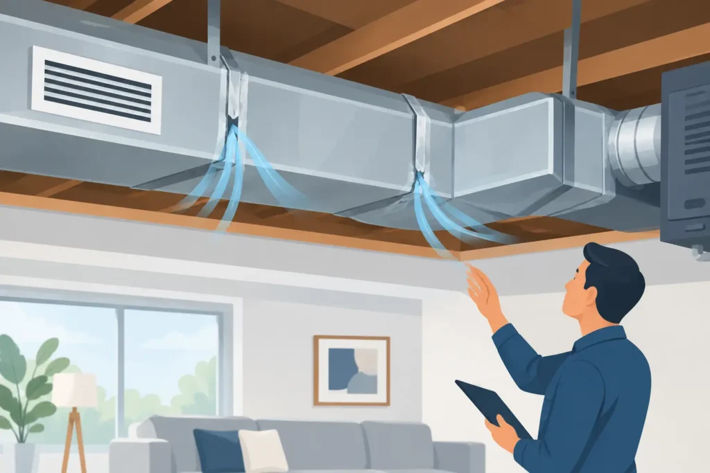 Do Ducts Leak? Signs Your HVAC Is Losing Air